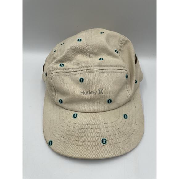 HURLEY Tan Baseball Hat Ball Cap Adjustable - Picture 1 of 8